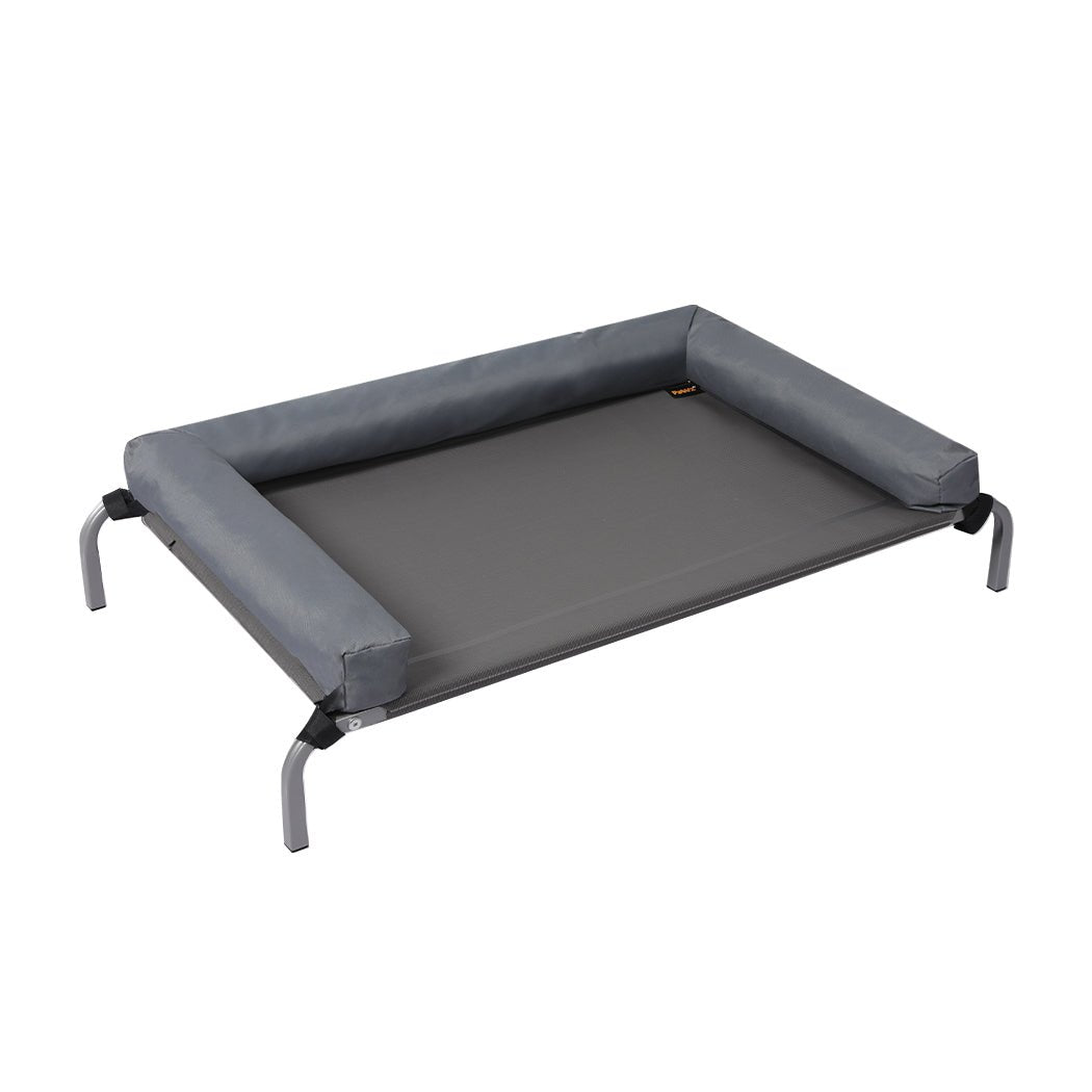 Elevated Large Pet Bed for Dog Puppy Cat - Grey - Rivercity House & Home Co. (ABN 18 642 972 209) - Affordable Modern Furniture Australia