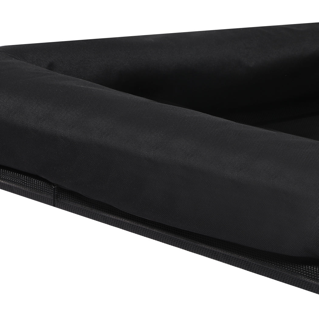 Elevated XL Pet Bed for Dog, Puppy & Cat - Black - Rivercity House & Home Co. (ABN 18 642 972 209) - Affordable Modern Furniture Australia