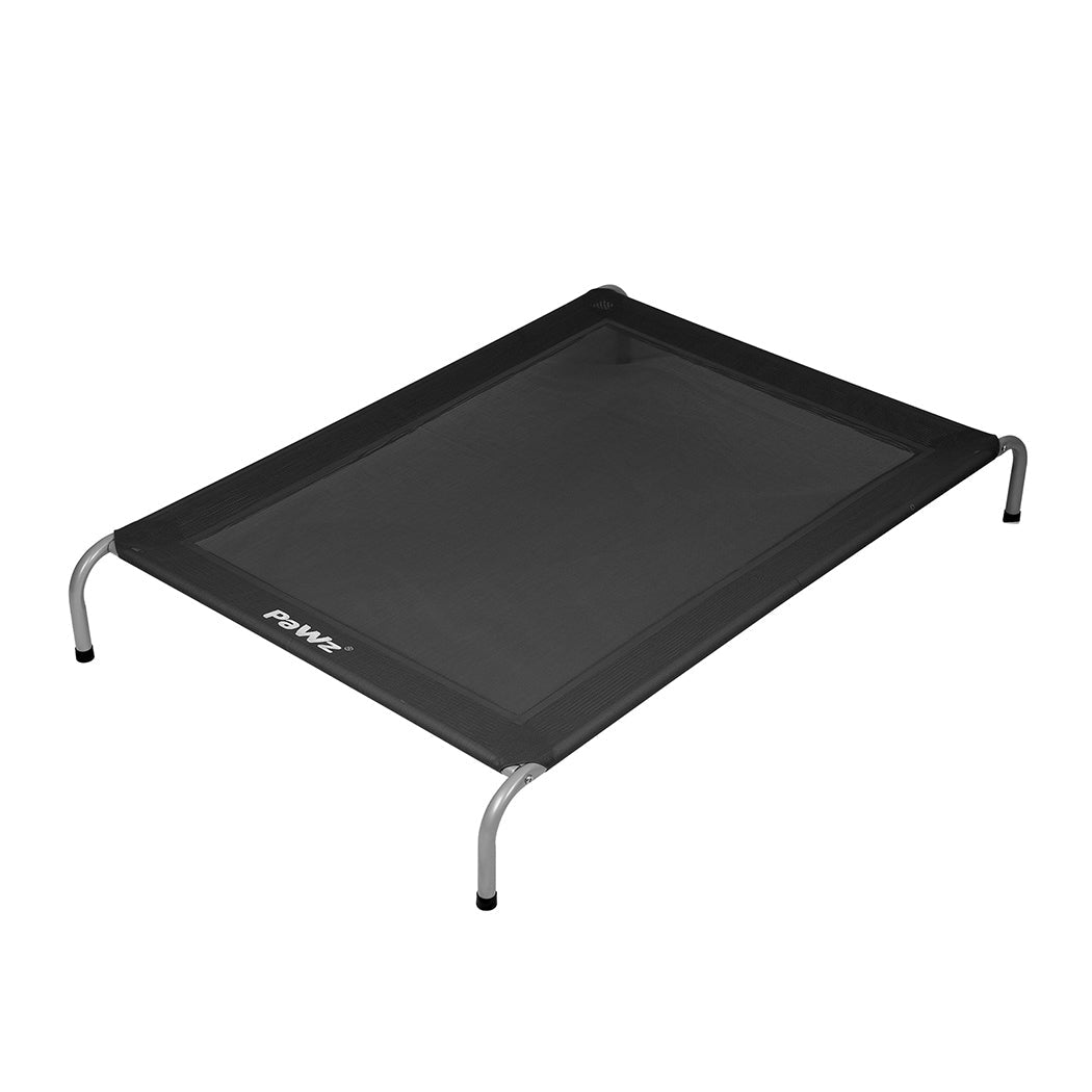 Elevated XL Trampoline Pet Bed for Dogs - Black - Rivercity House & Home Co. (ABN 18 642 972 209) - Affordable Modern Furniture Australia