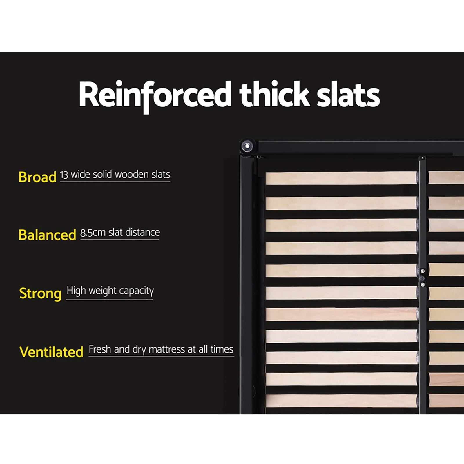 Elwood Storage Queen Bed Frame Black - Rivercity House & Home Co. (ABN 18 642 972 209) - Affordable Modern Furniture Australia