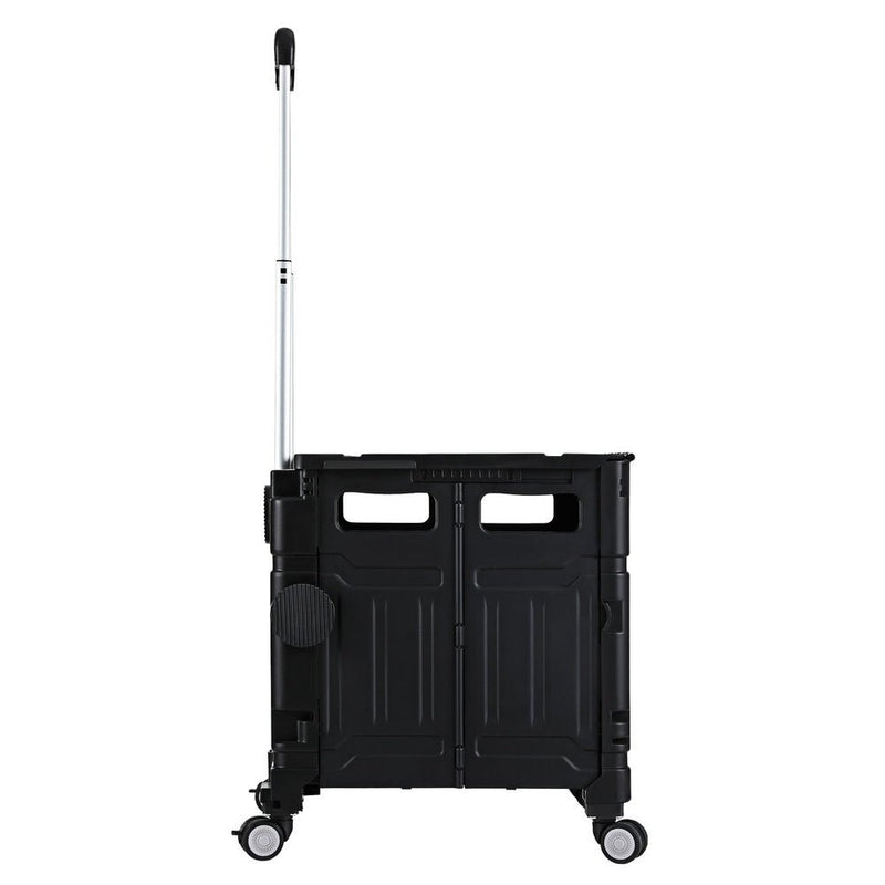 Emajin Shopping Trolley Cart 75L Foldable Black - Home & Garden > Home & Garden Others - Rivercity House & Home Co. (ABN 18 642 972 209) - Affordable Modern Furniture Australia