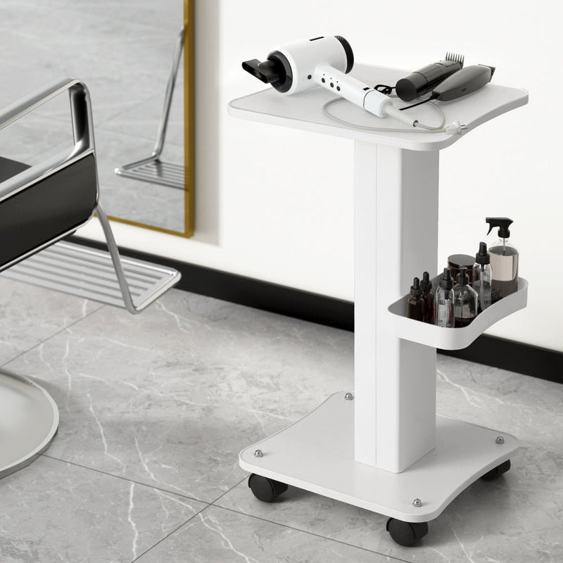 Embellir Salon Trolley Cart Spa Beauty Rolling Tray Hairdressing Storage Stand - Tools > Tools Storage > Utility Trolleys - Rivercity House & Home Co. (ABN 18 642 972 209) - Affordable Modern Furniture Australia