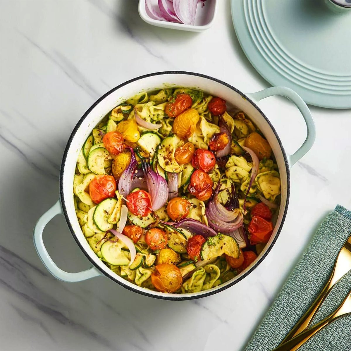 Enameled Cast - Iron Dutch Oven - Home & Garden > Kitchenware > Skillets & Frying Pans - Rivercity House & Home Co. (ABN 18 642 972 209) - Affordable Modern Furniture Australia