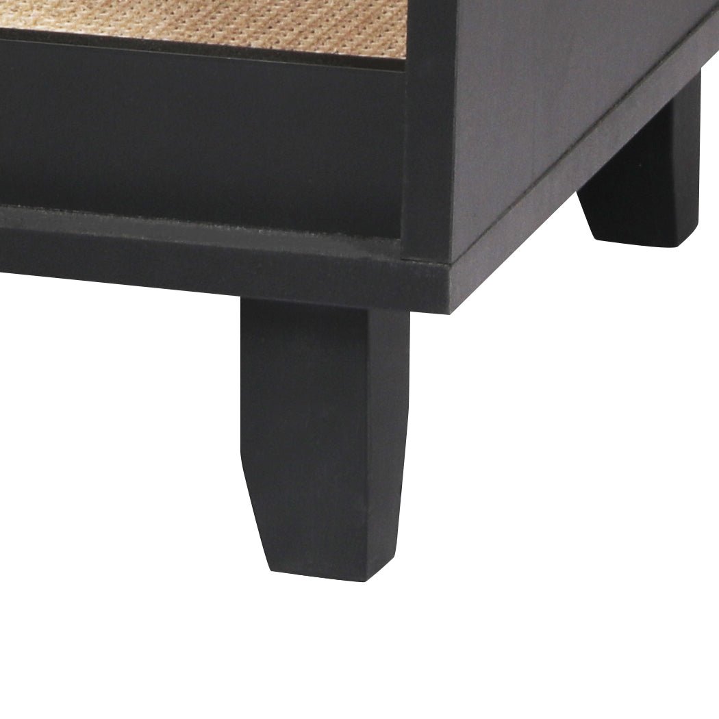 Enclosed Cat Litter Cabinet with Scratching Board - Black - Rivercity House & Home Co. (ABN 18 642 972 209) - Affordable Modern Furniture Australia