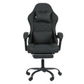 Ergonomic High Back Office and Gaming Chair with Suede Fabric Upholstery - Deep Grey