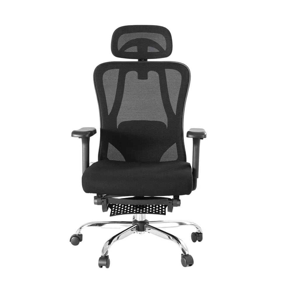 Ergonomic Mesh Office Chair Black - Furniture > Office > Office & Desk Chairs - Rivercity House & Home Co. (ABN 18 642 972 209) - Affordable Modern Furniture Australia