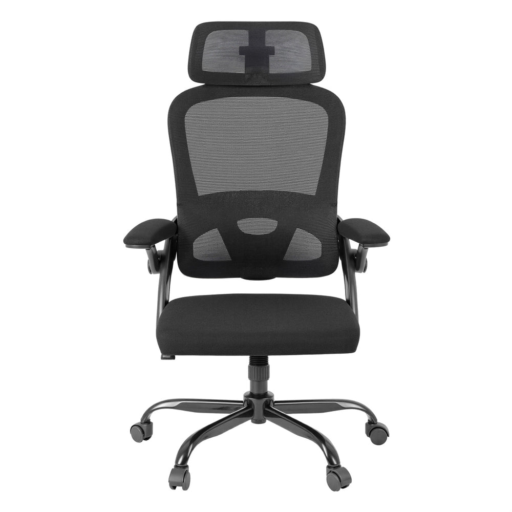 Ergonomic Office Chair Mesh Chairs Black - Furniture > Office > Office & Desk Chairs - Rivercity House & Home Co. (ABN 18 642 972 209) - Affordable Modern Furniture Australia
