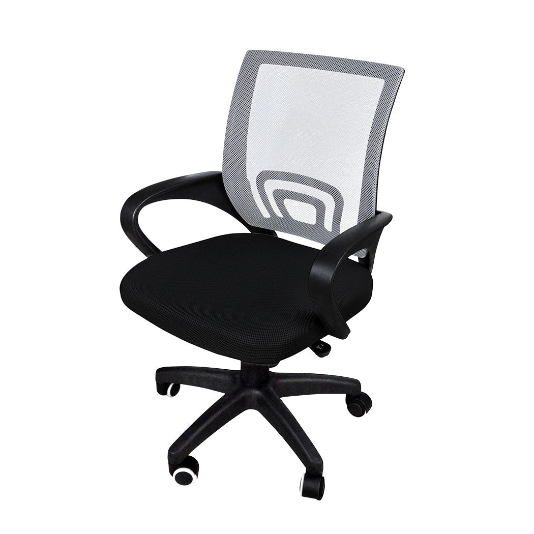 Ergonomic Office Gaming Computer Chair with Mesh Back - Grey - Rivercity House & Home Co. (ABN 18 642 972 209) - Affordable Modern Furniture Australia