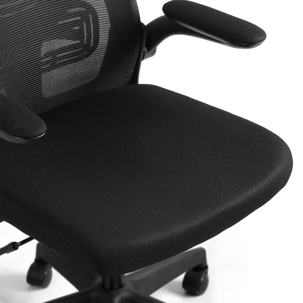 Ergonomic Office Mesh Gaming Executive Chair - Black - Rivercity House & Home Co. (ABN 18 642 972 209) - Affordable Modern Furniture Australia