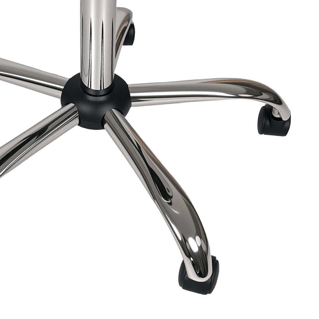Ergonomic Swivel Office Chair with Adjustable Height, Footrest & Backrest - Black - Rivercity House & Home Co. (ABN 18 642 972 209) - Affordable Modern Furniture Australia