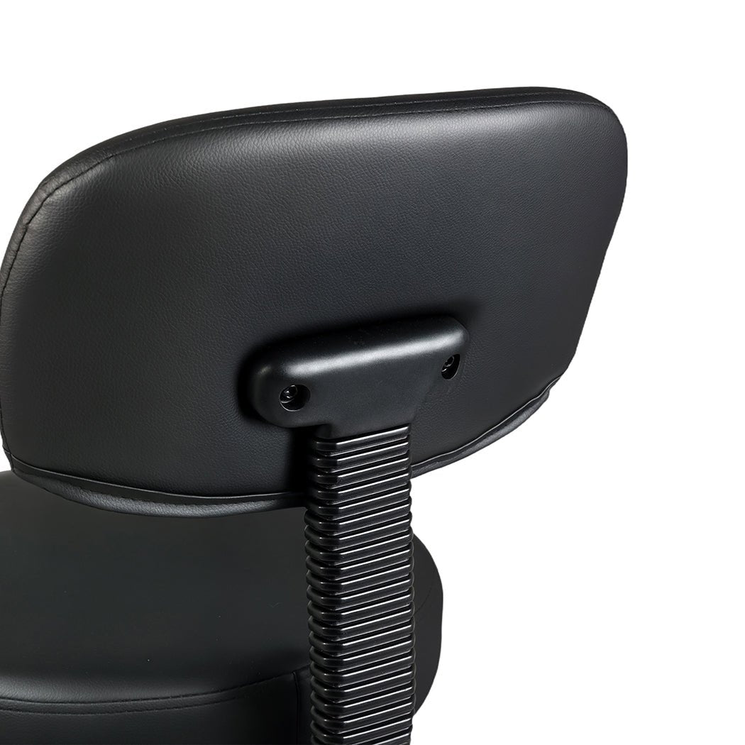 Ergonomic Swivel Office Chair with Adjustable Height, Footrest & Backrest - Black - Rivercity House & Home Co. (ABN 18 642 972 209) - Affordable Modern Furniture Australia