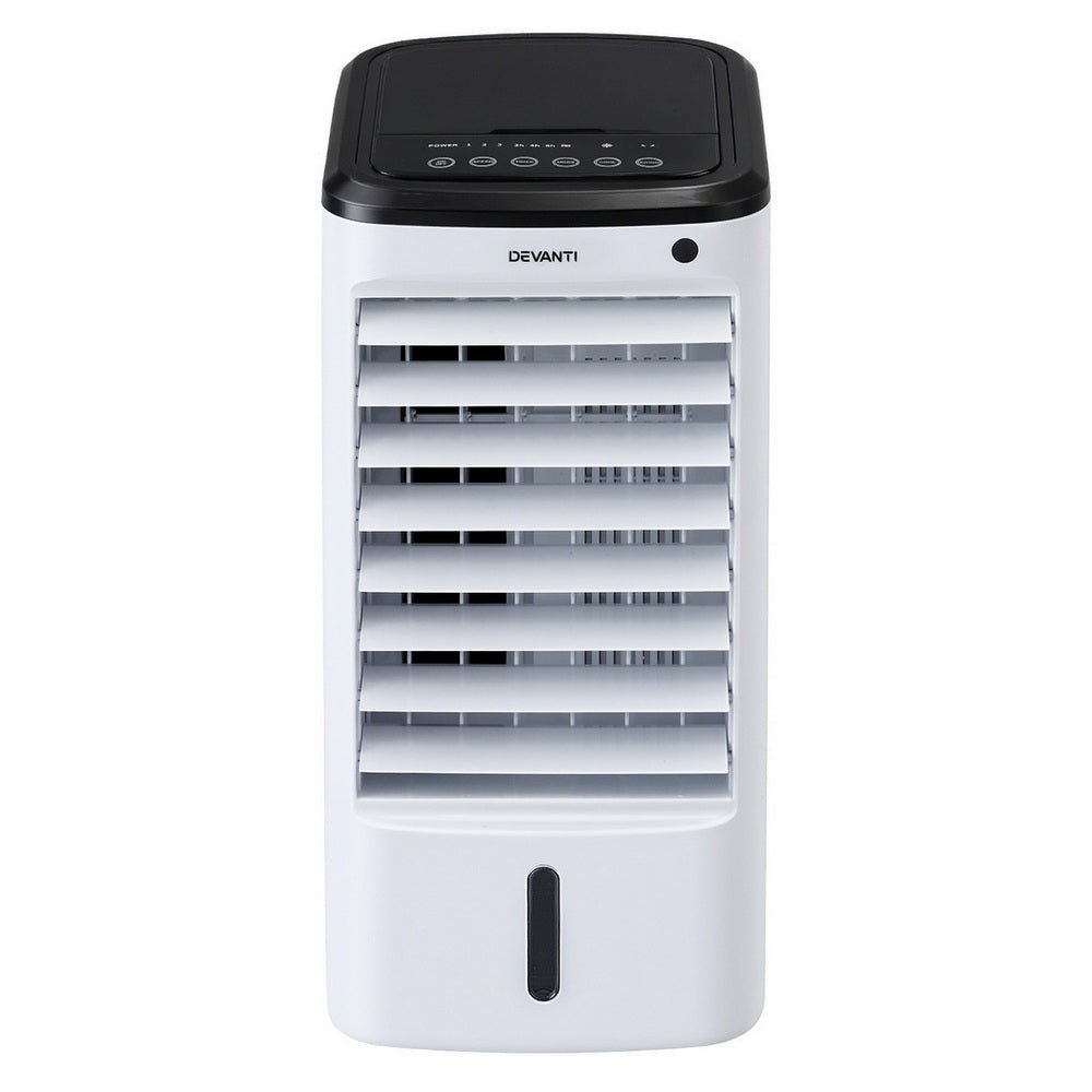 Evaporative Air Cooler Conditioner w/ Remote 4L - Appliances > Air Conditioners > Evaporative Coolers - Rivercity House & Home Co. (ABN 18 642 972 209) - Affordable Modern Furniture Australia