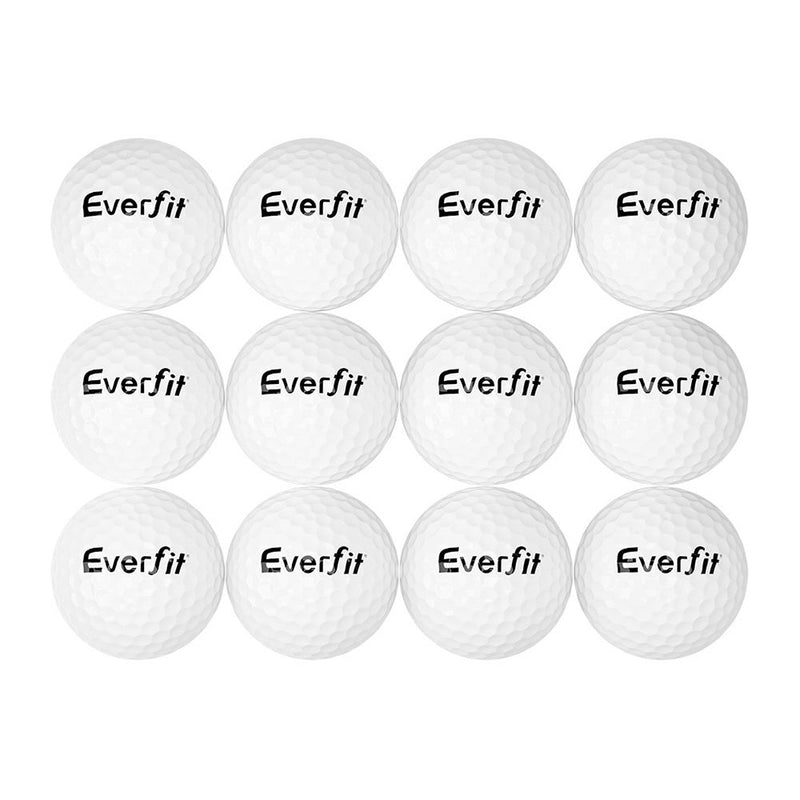 Everfit 12Pcs Golf Ball Set Reusable Distance Golf Balls Practice Training - Sports & Fitness > Golf - Rivercity House & Home Co. (ABN 18 642 972 209) - Affordable Modern Furniture Australia