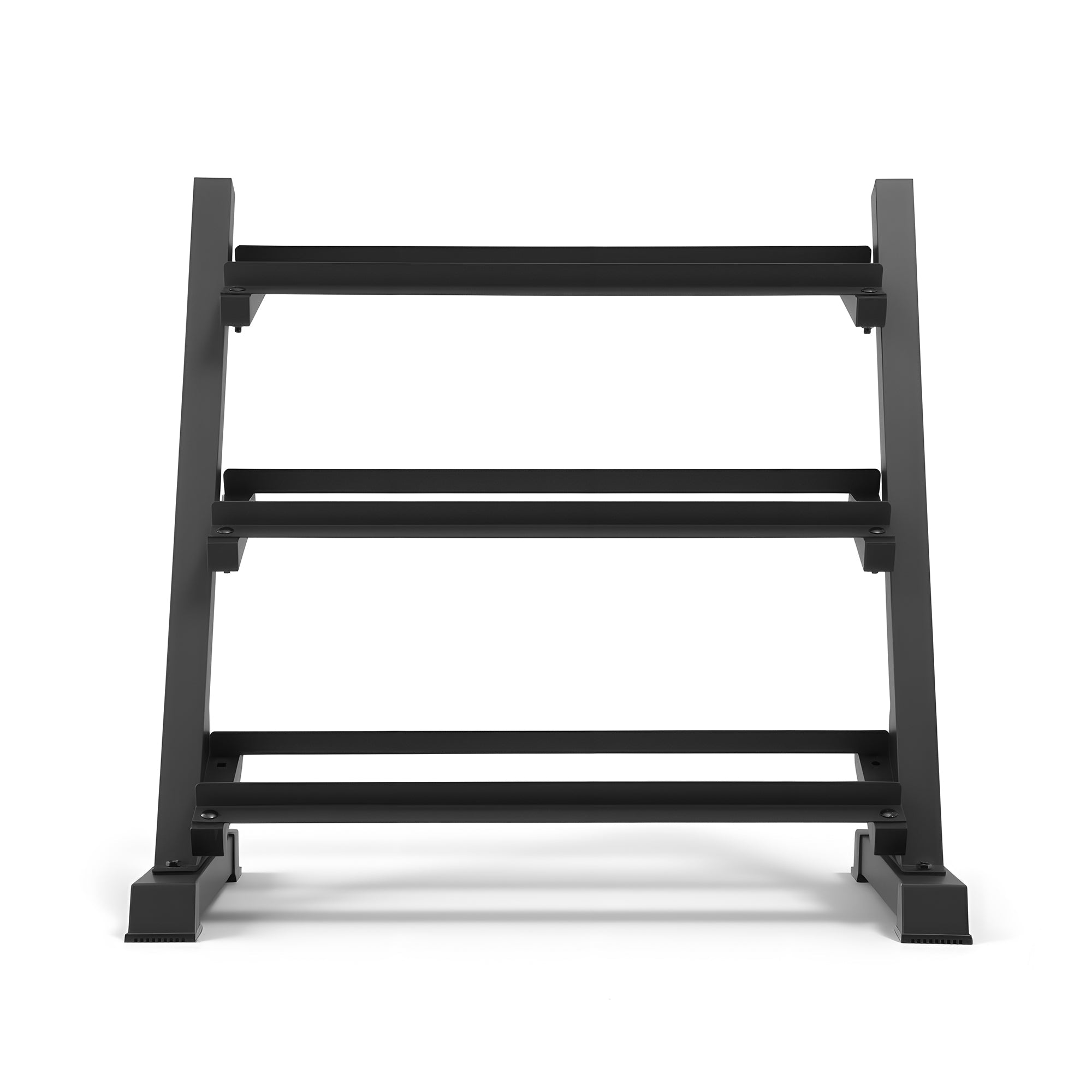 Everfit 3 - Tier Heavy Duty Dumbbell Rack 300kg Capacity - Black - Sports & Fitness > Exercise, Gym & Fitness > Gym Equipment & Accessories - Rivercity House & Home Co. (ABN 18 642 972 209) - Affordable Modern Furniture Australia