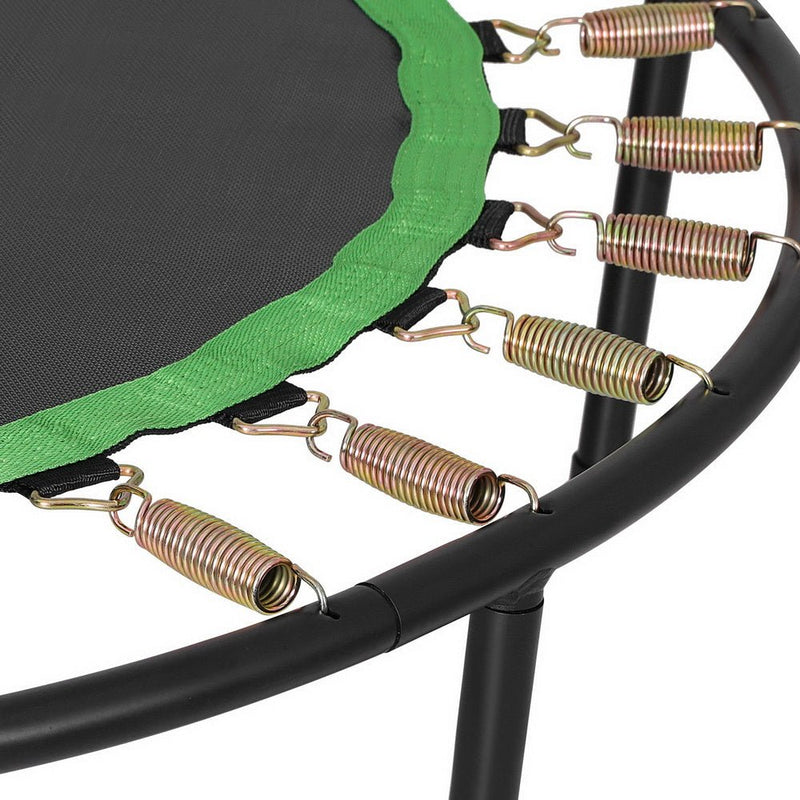 Everfit 48inch Round Trampoline Kids Exercise Fitness Adjustable Handrail Green - Sports & Fitness > Trampolines - Rivercity House & Home Co. (ABN 18 642 972 209) - Affordable Modern Furniture Australia