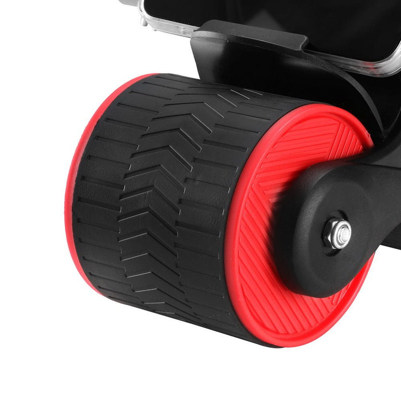 Everfit Ab Roller Automatic Rebound Abdominal Wheel with Knee Pad Home Gym Sport - Sports & Fitness > Exercise, Gym and Fitness - Rivercity House & Home Co. (ABN 18 642 972 209) - Affordable Modern Furniture Australia