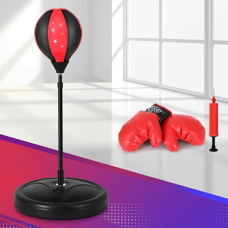 Everfit Boxing Bag Stand Set Punching Bag Gloves with Pump Height Adjustable - Sports & Fitness > Exercise, Gym and Fitness - Rivercity House & Home Co. (ABN 18 642 972 209) - Affordable Modern Furniture Australia