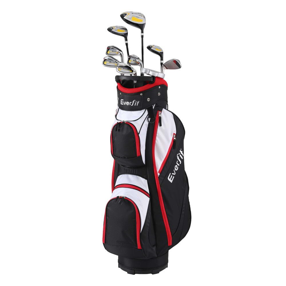 Everfit Golf Clubs Set Men Right Handed Golf Wedges Alloy Driver Golf Stand Bag - Sports & Fitness > Golf > Golf Accessories - Rivercity House & Home Co. (ABN 18 642 972 209) - Affordable Modern Furniture Australia