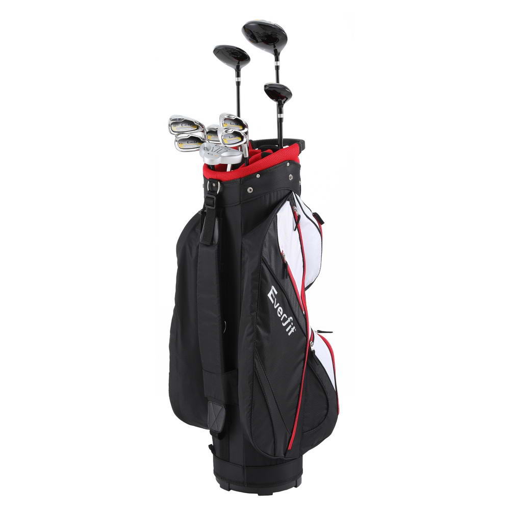 Everfit Golf Clubs Set Men Right Handed Golf Wedges Alloy Driver Golf Stand Bag - Sports & Fitness > Golf > Golf Accessories - Rivercity House & Home Co. (ABN 18 642 972 209) - Affordable Modern Furniture Australia