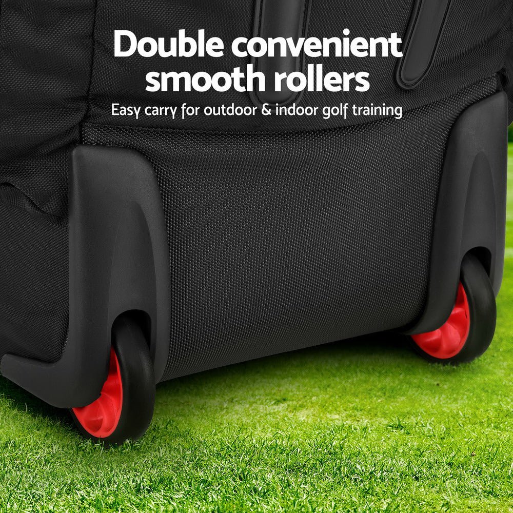 Everfit Golf Travel Bags for Airlines with Wheels Golf Clubs Hard Case Foldable - Sports & Fitness > Golf - Rivercity House & Home Co. (ABN 18 642 972 209) - Affordable Modern Furniture Australia