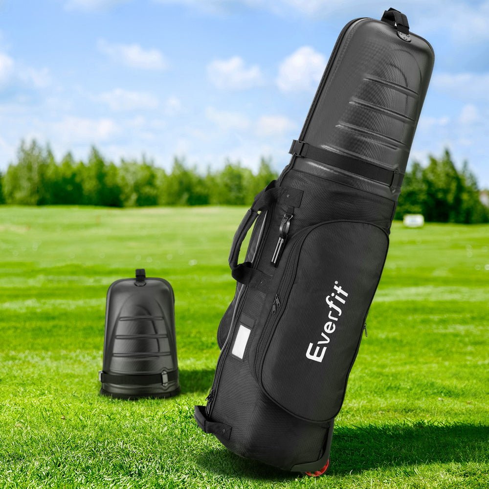 Everfit Golf Travel Bags for Airlines with Wheels Golf Clubs Hard Case Foldable - Sports & Fitness > Golf - Rivercity House & Home Co. (ABN 18 642 972 209) - Affordable Modern Furniture Australia