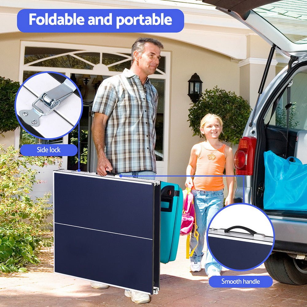 Everfit Table Tennis Ping Pong Table Portable Foldable Family Game Home Indoor - Sports & Fitness > Game Tables - Rivercity House & Home Co. (ABN 18 642 972 209) - Affordable Modern Furniture Australia