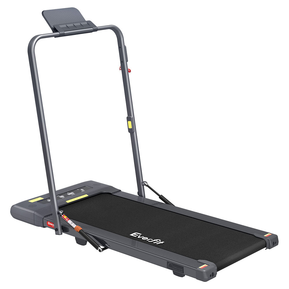 Everfit Treadmill Electric Walking Pad Under Desk Home Gym Fitness 400mm Grey - Sports & Fitness > Exercise, Gym & Fitness > Treadmills - Rivercity House & Home Co. (ABN 18 642 972 209) - Affordable Modern Furniture Australia
