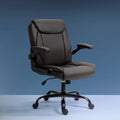 Executive Mid Back Office Chair - Brown