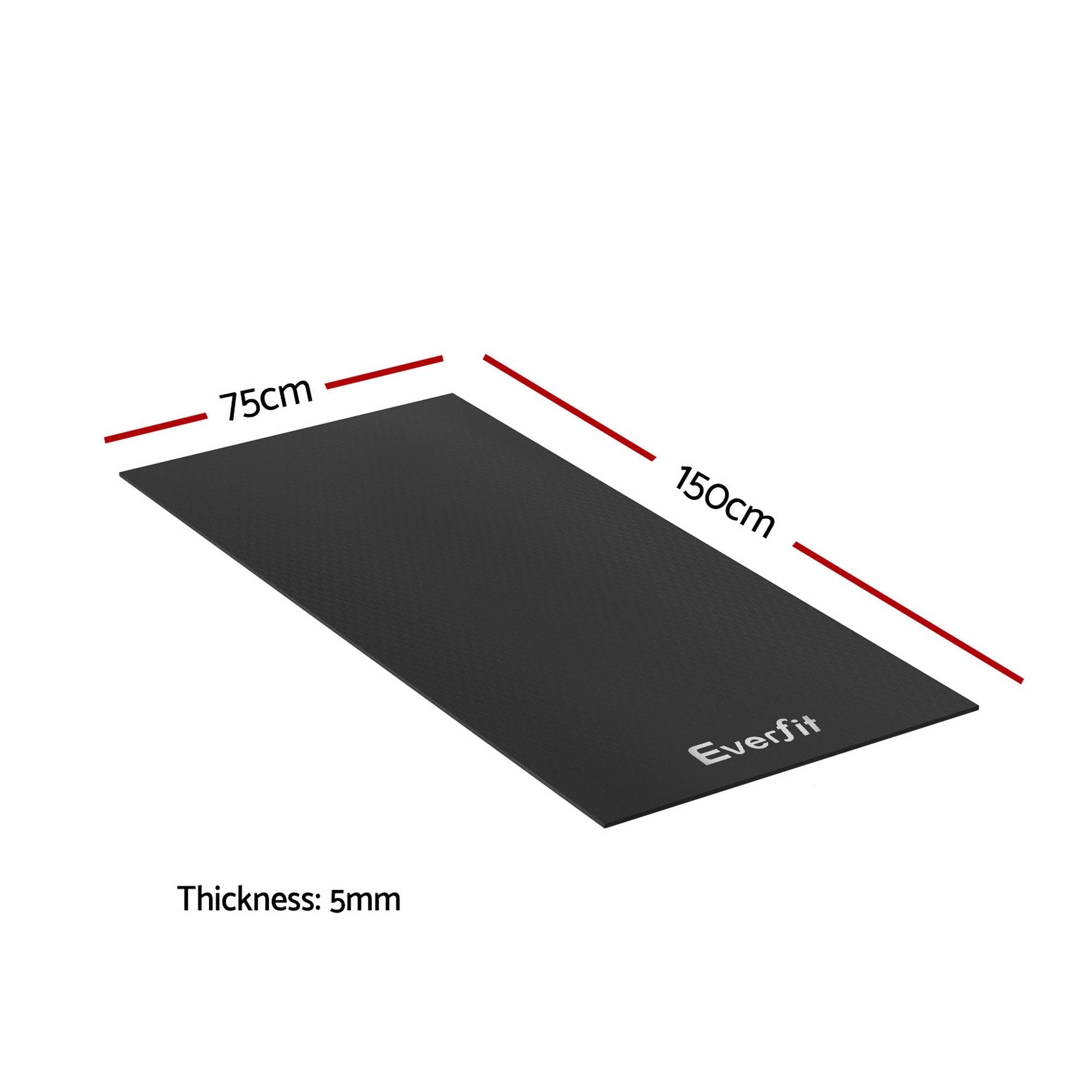 Exercise Equipment Mat Treadmill Floor Rug Home Gym Fitness Yoga 1.5M - Sports & Fitness > Exercise, Gym & Fitness > Gym Mats - Rivercity House & Home Co. (ABN 18 642 972 209) - Affordable Modern Furniture Australia