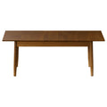 Extendable Dining Table 1.6-2m with Butterfly Leaf - Brown