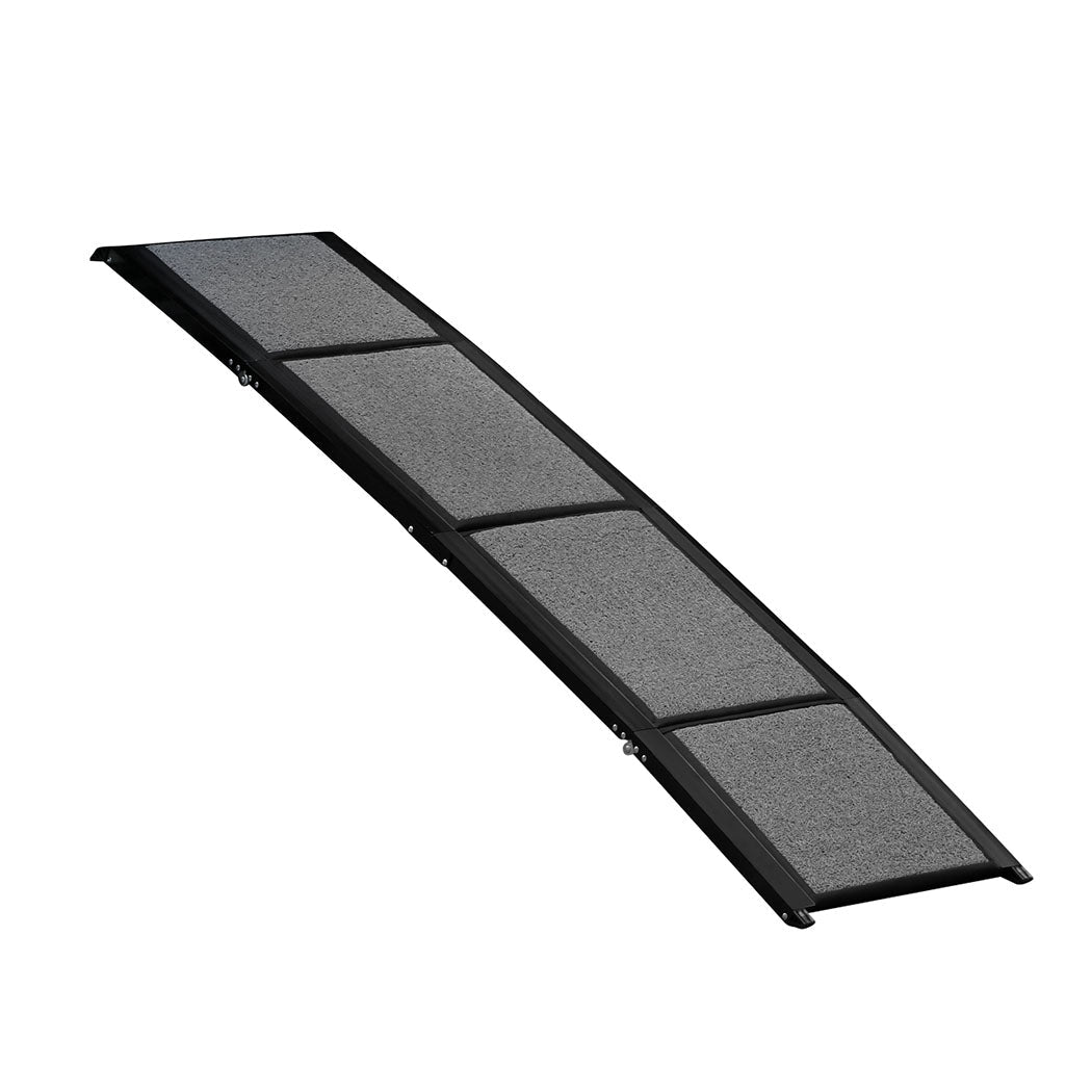 Extra - Long Foldable Dog Ramp 100kg Capacity - Grey - Rivercity House & Home Co. (ABN 18 642 972 209) - Affordable Modern Furniture Australia