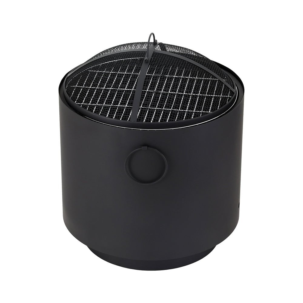 Fire Pit BBQ Portable Deep Bowl Outdoor Fireplace - Home & Garden > Firepits > Fire Pits - Rivercity House & Home Co. (ABN 18 642 972 209) - Affordable Modern Furniture Australia
