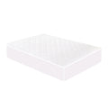 Fitted Waterproof Mattress Protector Queen - White