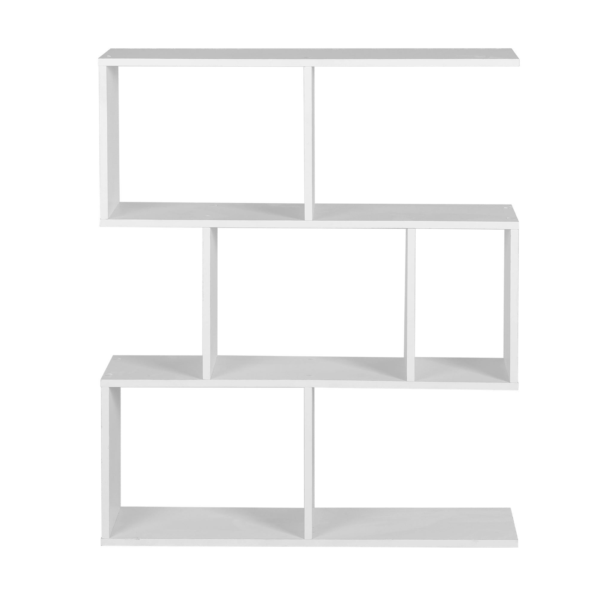 Floating Wall Shelf Bookshelf 3 - Tier Display Storage Organiser White - Furniture > Living Room > Bookcases & Shelves - Rivercity House & Home Co. (ABN 18 642 972 209) - Affordable Modern Furniture Australia