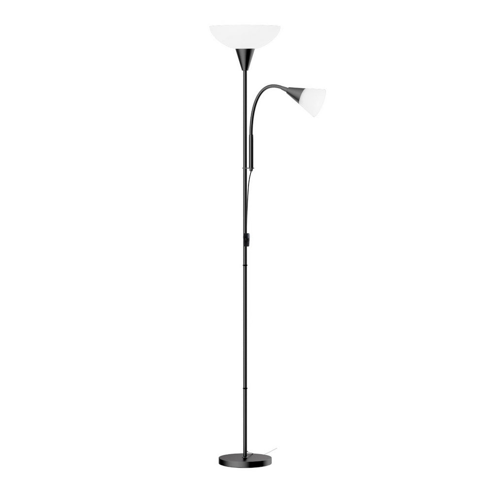 Floor Lamp Mother and Child Modern Home Living Room Office Reading Black - Home & Garden > Lighting > Floor Lamps - Rivercity House & Home Co. (ABN 18 642 972 209) - Affordable Modern Furniture Australia