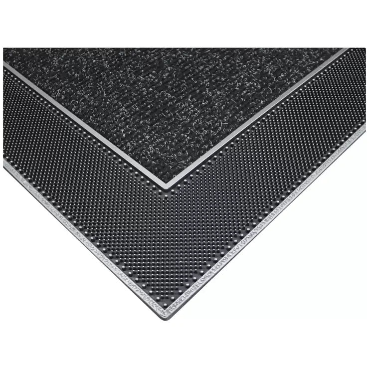 Floor Mat 60 x 90cm Easy to Clean Weather Resistant - Grey - Home & Garden > DIY > Flooring - Rivercity House & Home Co. (ABN 18 642 972 209) - Affordable Modern Furniture Australia