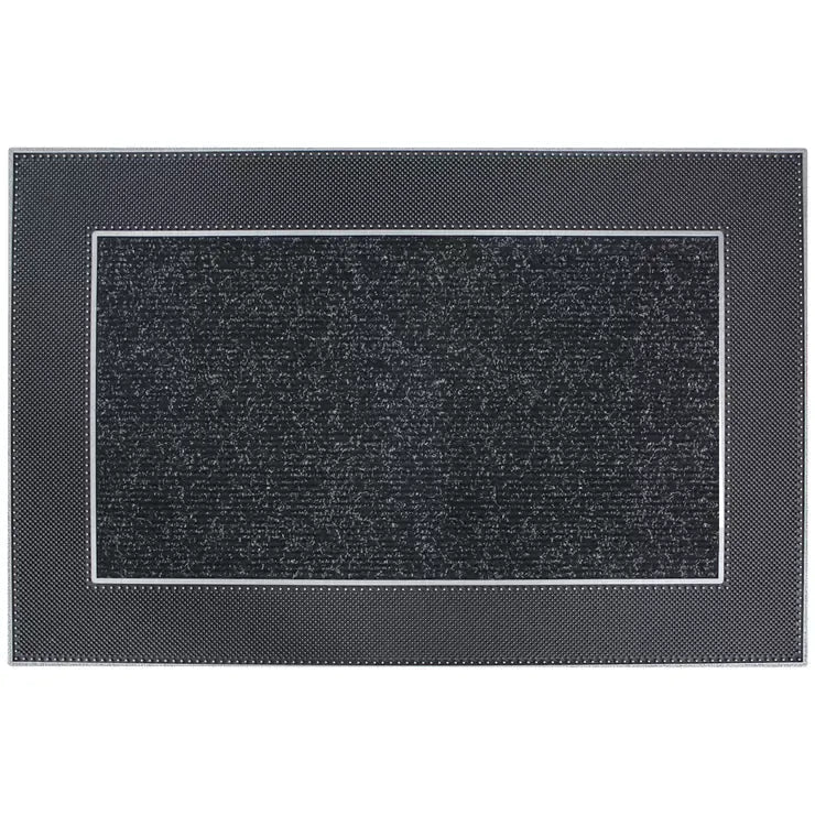 Floor Mat 60 x 90cm Easy to Clean Weather Resistant - Grey - Home & Garden > DIY > Flooring - Rivercity House & Home Co. (ABN 18 642 972 209) - Affordable Modern Furniture Australia