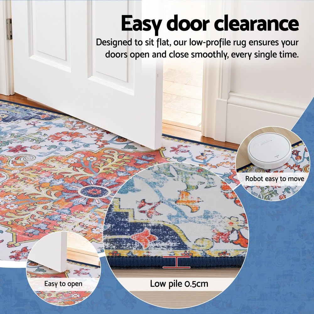 Floor Rug 120X170cm Large Washable Geometric Area Rug Modern Carpet Mat - Home & Garden > Rugs > Floor Rugs - Rivercity House & Home Co. (ABN 18 642 972 209) - Affordable Modern Furniture Australia