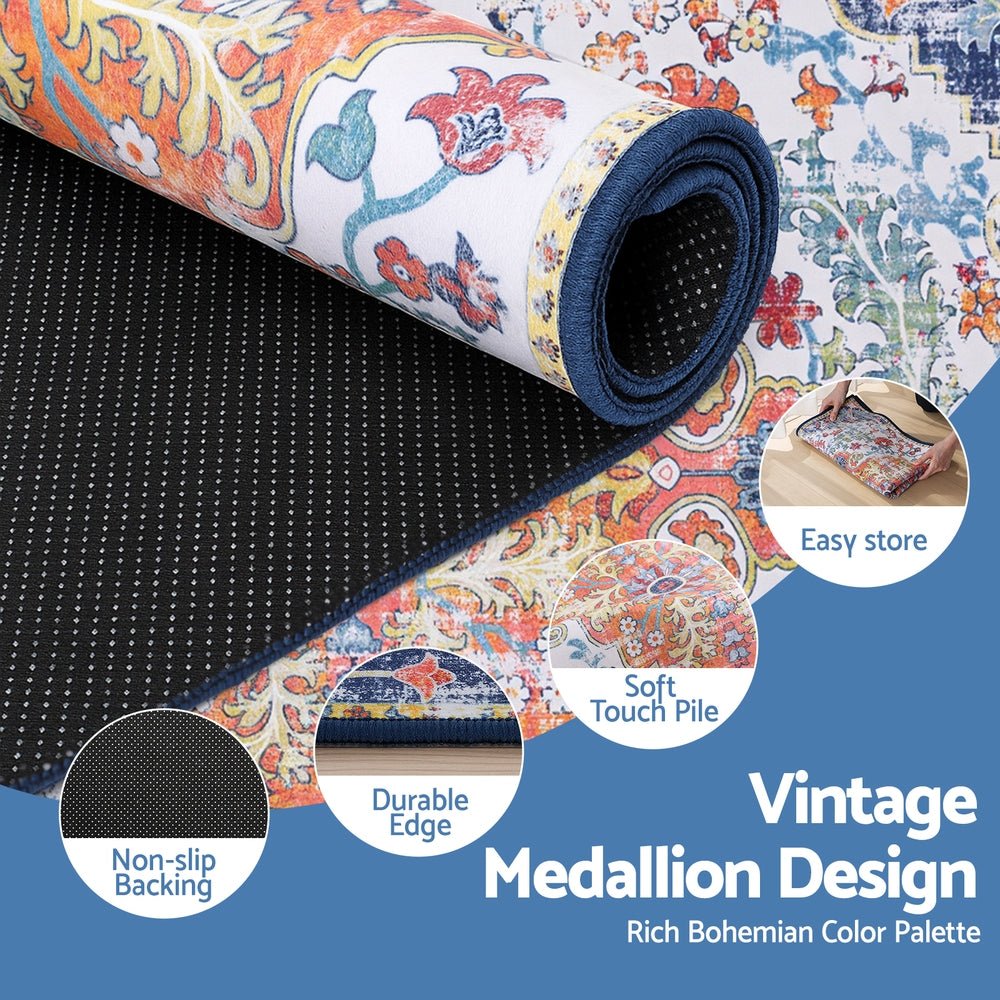 Floor Rug 120X170cm Large Washable Geometric Area Rug Modern Carpet Mat - Home & Garden > Rugs > Floor Rugs - Rivercity House & Home Co. (ABN 18 642 972 209) - Affordable Modern Furniture Australia