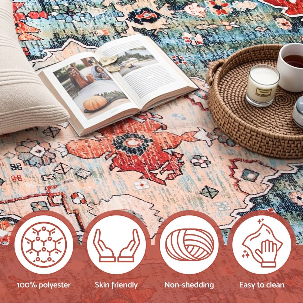 Floor Rug 160X230cm Large Washable Area Rug Modern Living Room Carpet Mat - Home & Garden > Rugs > Floor Rugs - Rivercity House & Home Co. (ABN 18 642 972 209) - Affordable Modern Furniture Australia