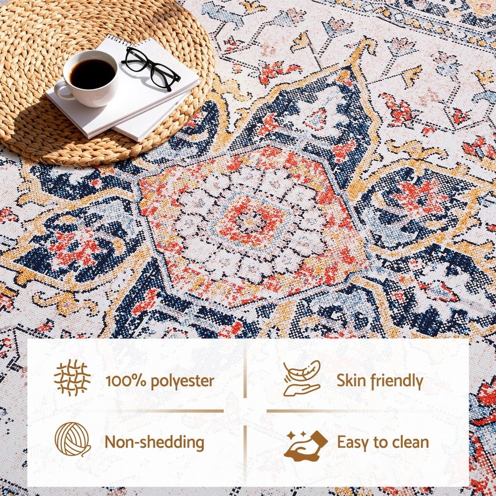 Floor Rug 160X230cm Large Washable Carpet - Home & Garden > Rugs > Floor Rugs - Rivercity House & Home Co. (ABN 18 642 972 209) - Affordable Modern Furniture Australia