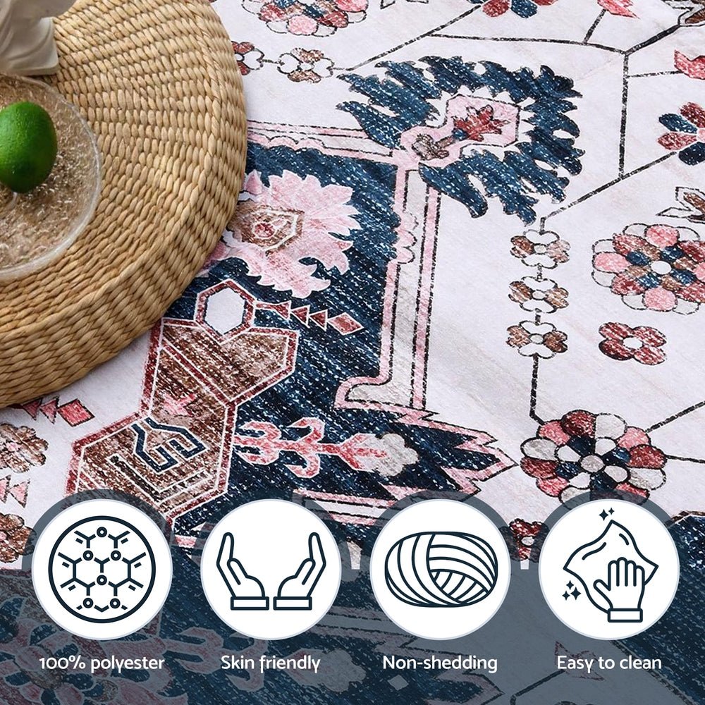 Floor Rug 160X230cm Large Washable Persian Area Rug Living Room Carpet - Home & Garden > Rugs > Floor Rugs - Rivercity House & Home Co. (ABN 18 642 972 209) - Affordable Modern Furniture Australia