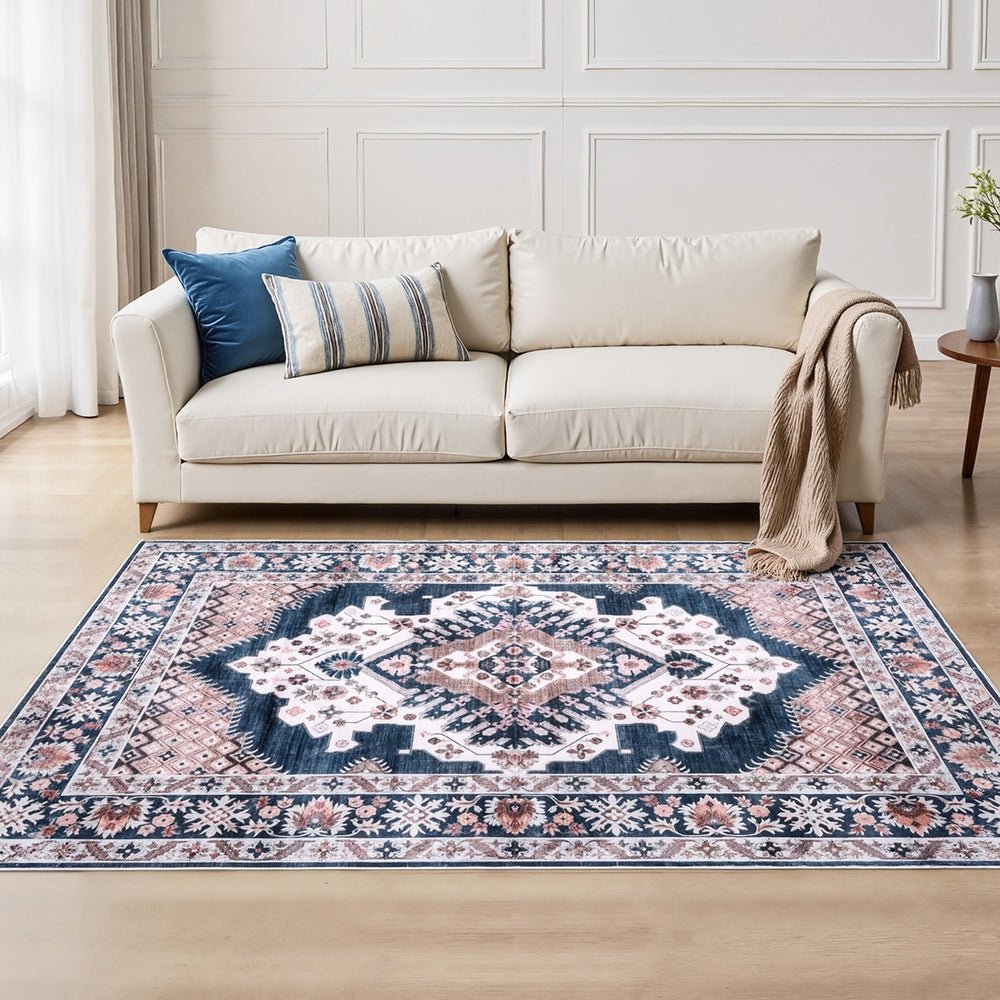 Floor Rug 160X230cm Large Washable Persian Area Rug Living Room Carpet - Home & Garden > Rugs > Floor Rugs - Rivercity House & Home Co. (ABN 18 642 972 209) - Affordable Modern Furniture Australia