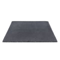 Plush Shaggy Floor Rug 200x230cm with Foam Cushioning and Anti-Slip Backing - Grey