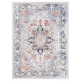 Large 240x340cm Washable Floor Rug with Bohemian Multicoloured Design