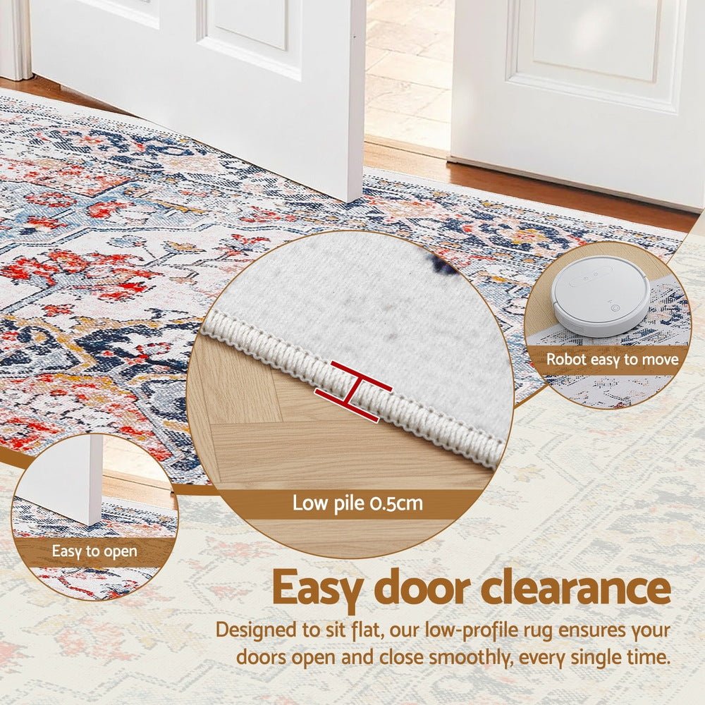 Floor Rug 240x340cm Large Washable Carpet - Home & Garden > Rugs > Floor Rugs - Rivercity House & Home Co. (ABN 18 642 972 209) - Affordable Modern Furniture Australia