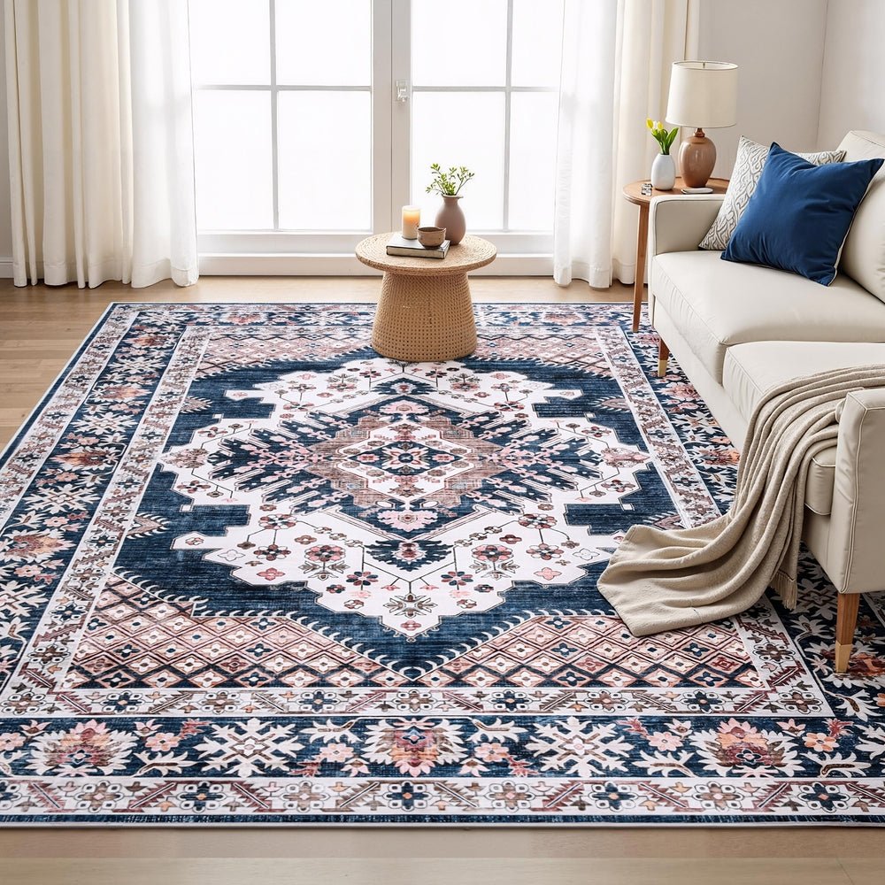 Floor Rug 240x340cm Large Washable Persian Area Rug Living Room Carpet - Home & Garden > Rugs > Floor Rugs - Rivercity House & Home Co. (ABN 18 642 972 209) - Affordable Modern Furniture Australia