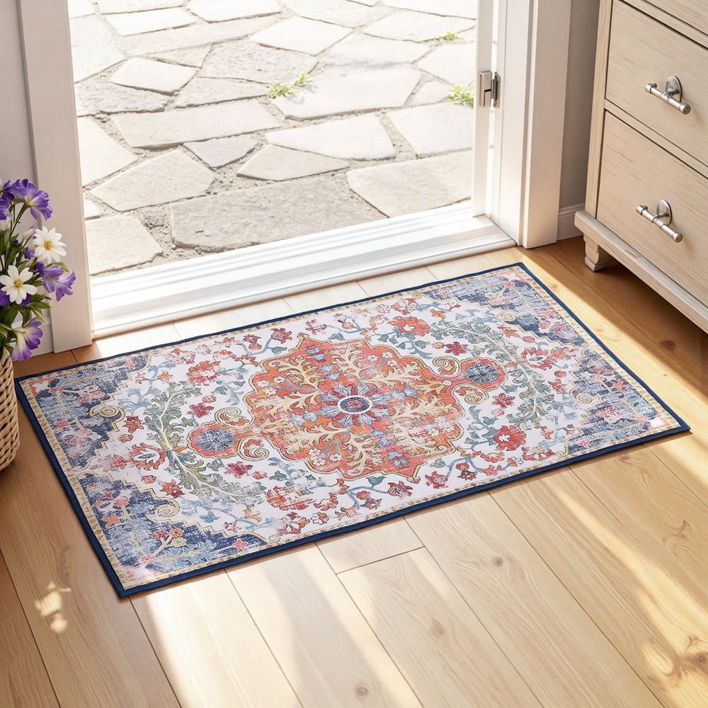 Floor Rug 50X80 Doormat Carpet Short Pile Non - Slip Entryway Mat Bohemian - Home & Garden > Rugs > Floor Rugs - Rivercity House & Home Co. (ABN 18 642 972 209) - Affordable Modern Furniture Australia