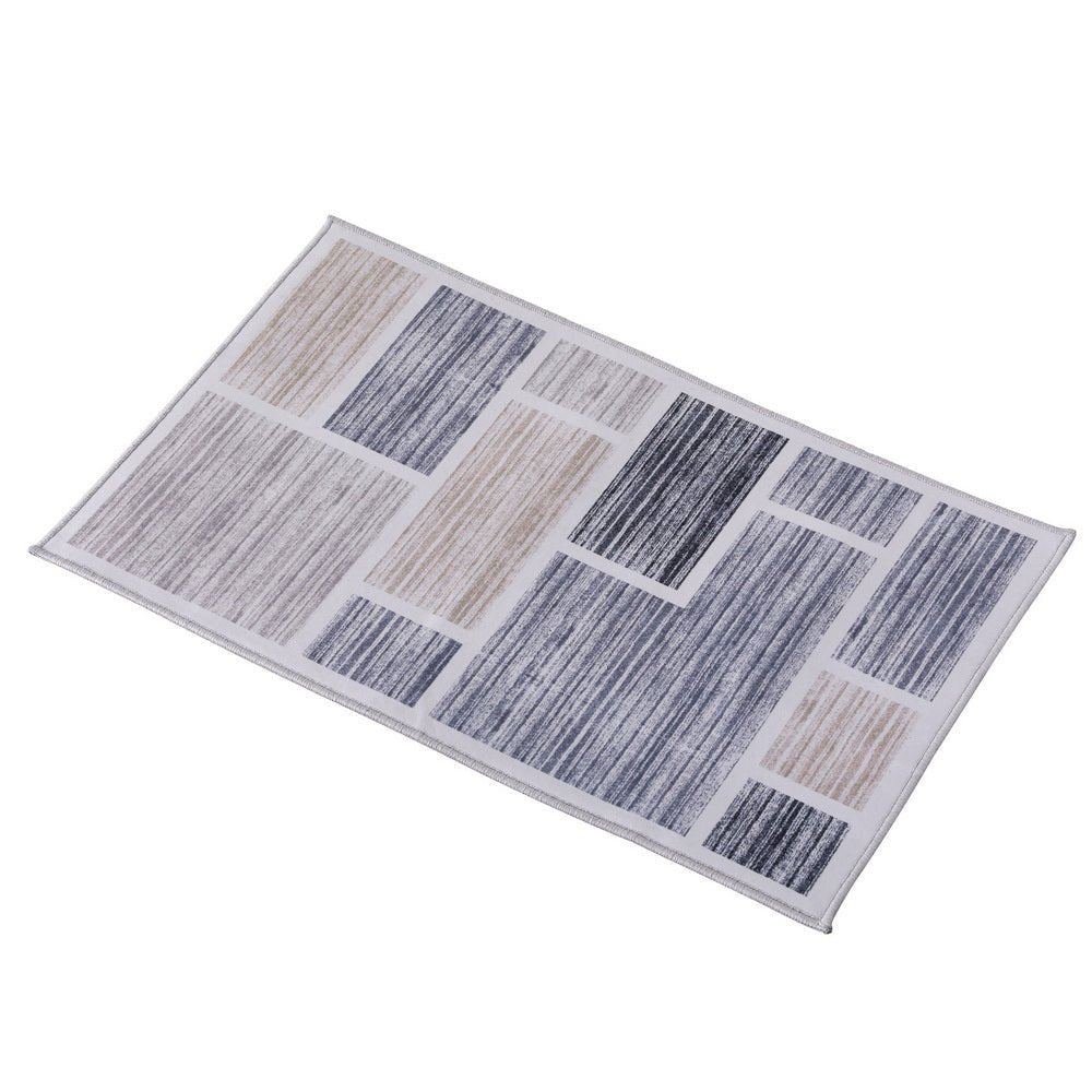 Floor Rug 50X80cm Doormat Soft Velvet Non - Slip Bath Mat Small Modern - Home & Garden > Rugs > Floor Rugs - Rivercity House & Home Co. (ABN 18 642 972 209) - Affordable Modern Furniture Australia