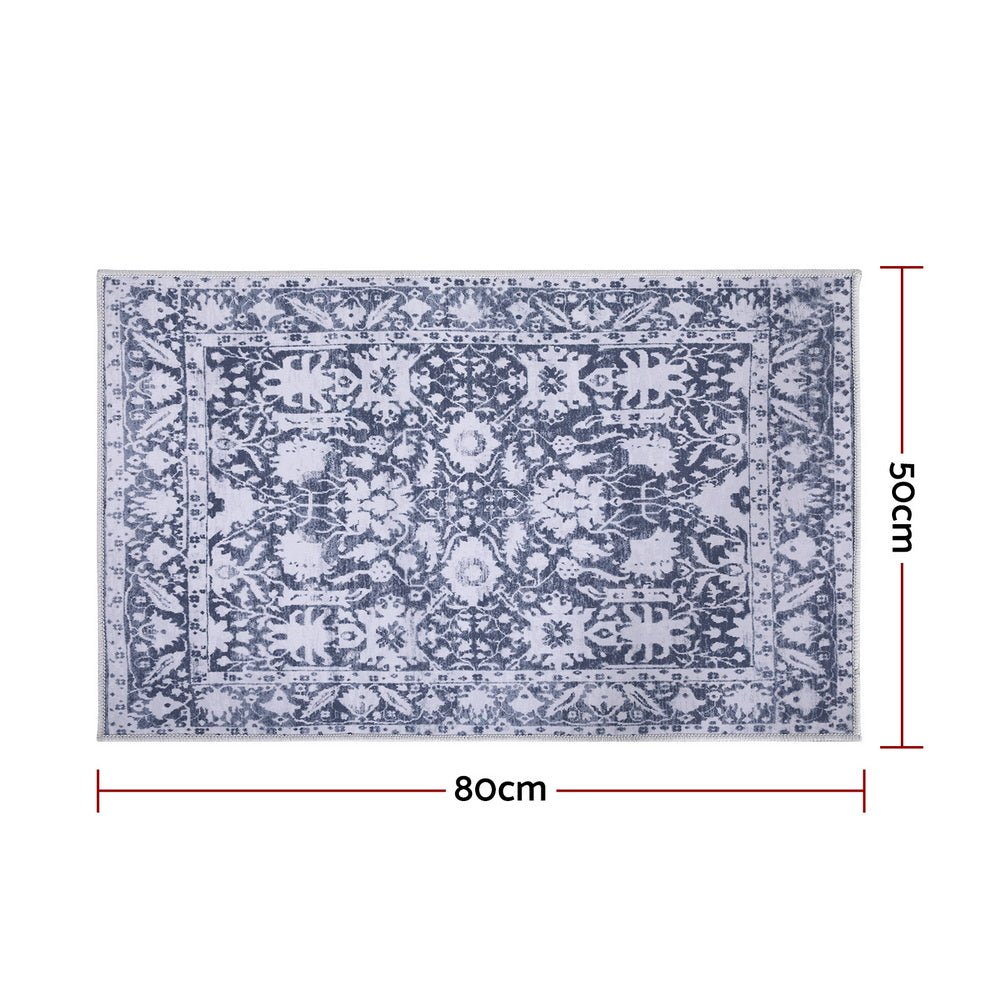 Floor Rug 50X80cm Doormat Soft Velvet Non - Slip Bath Mat Small Rug Modern - Home & Garden > Rugs > Door Mats - Rivercity House & Home Co. (ABN 18 642 972 209) - Affordable Modern Furniture Australia